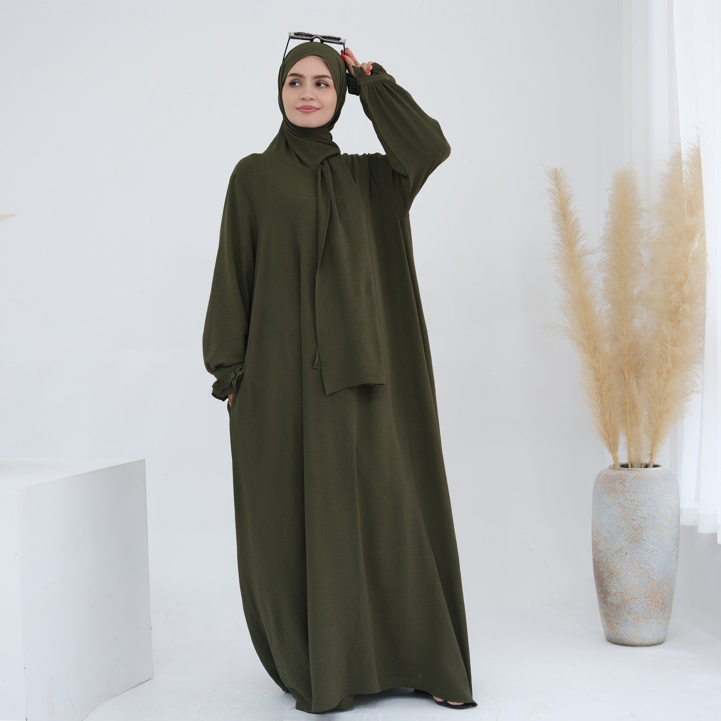 Head Wrap Dress Dubai Turkey Collection