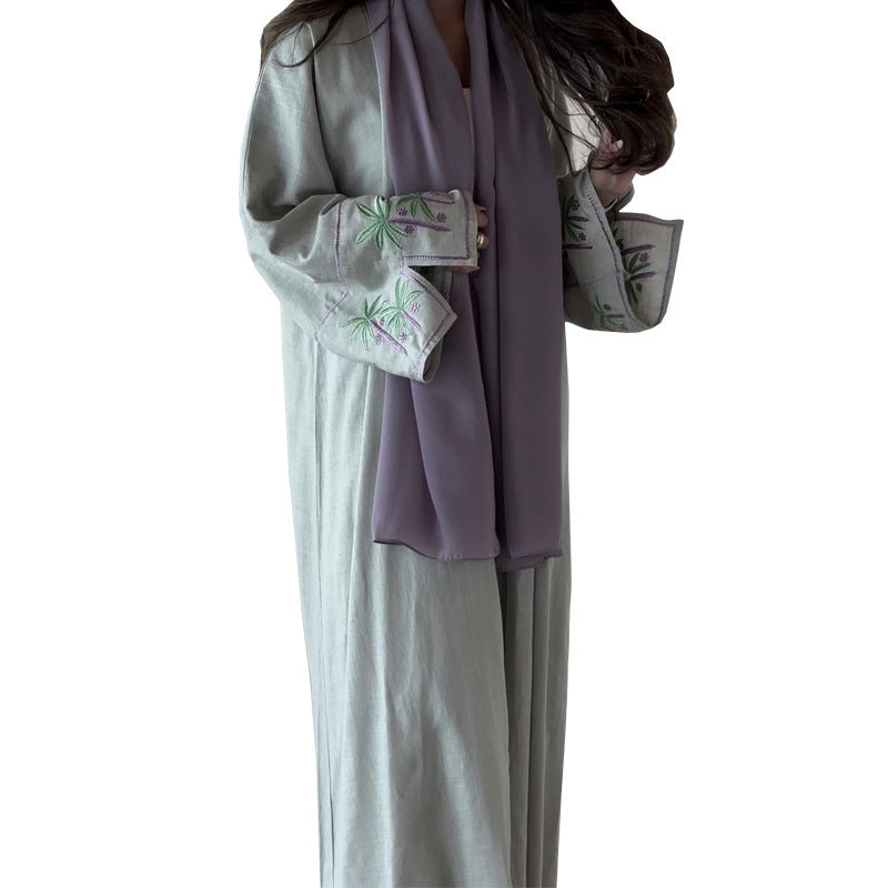 Loose Casual Dubai Muslim Suit for Women