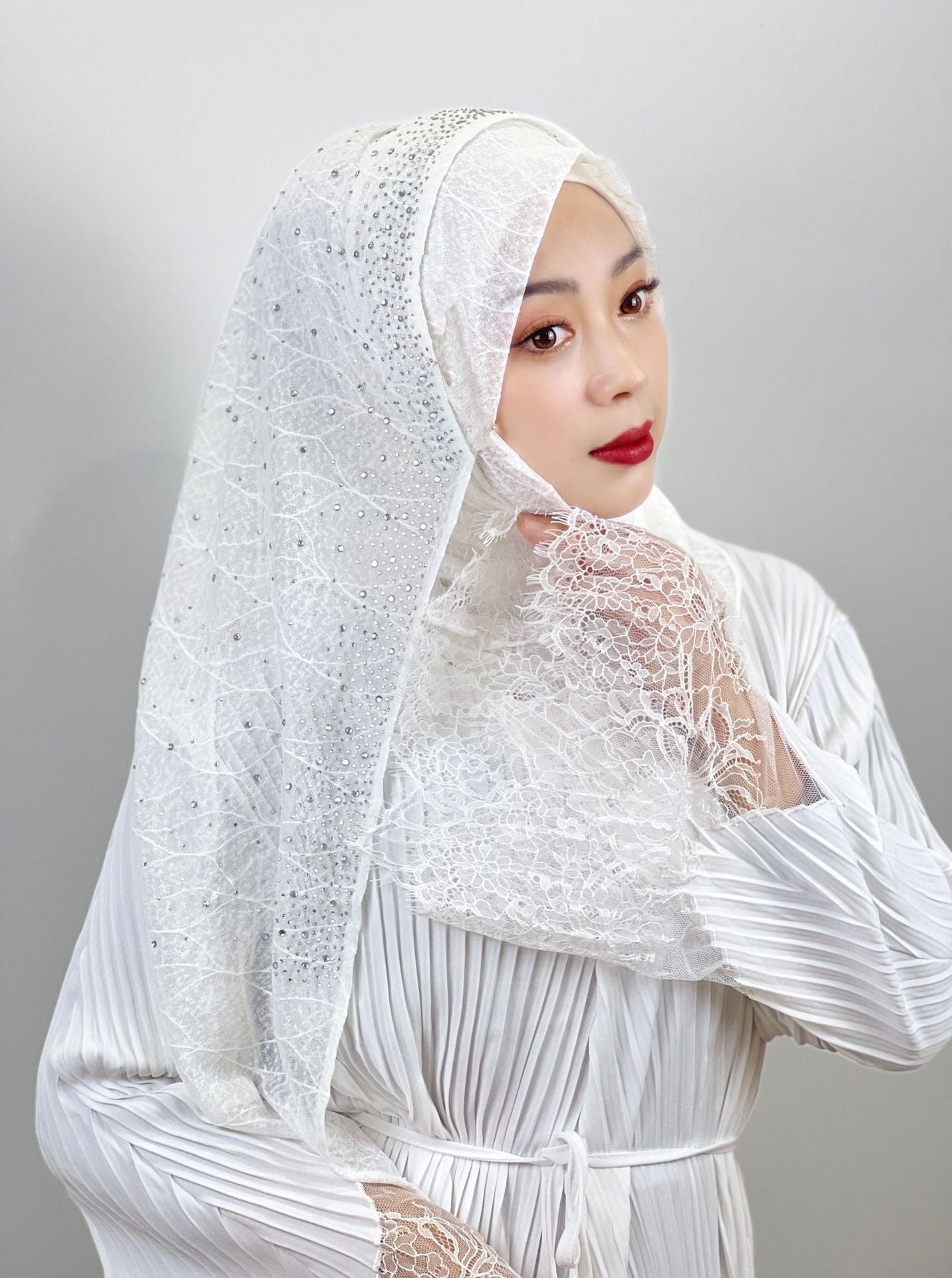 Light Diamond Women’s Baotou Fashion Scarf