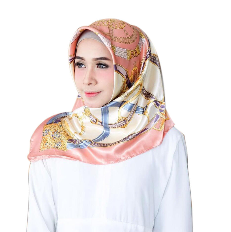 Big Square Fashion Simulation Silk Scarf Women