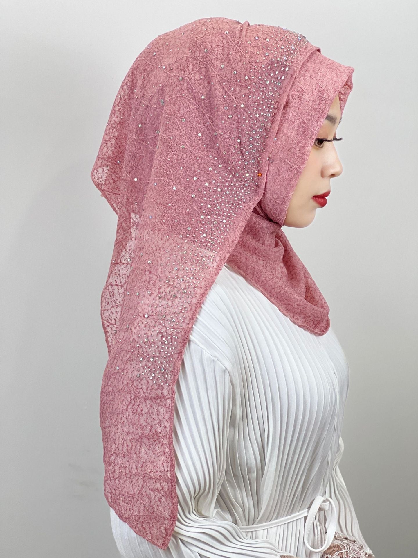 Light Diamond Women’s Baotou Fashion Scarf