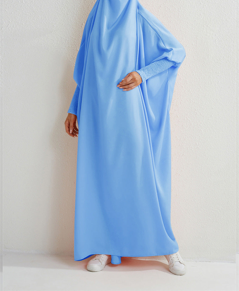 Swing Solid Color Dress Robe Dubai Collection