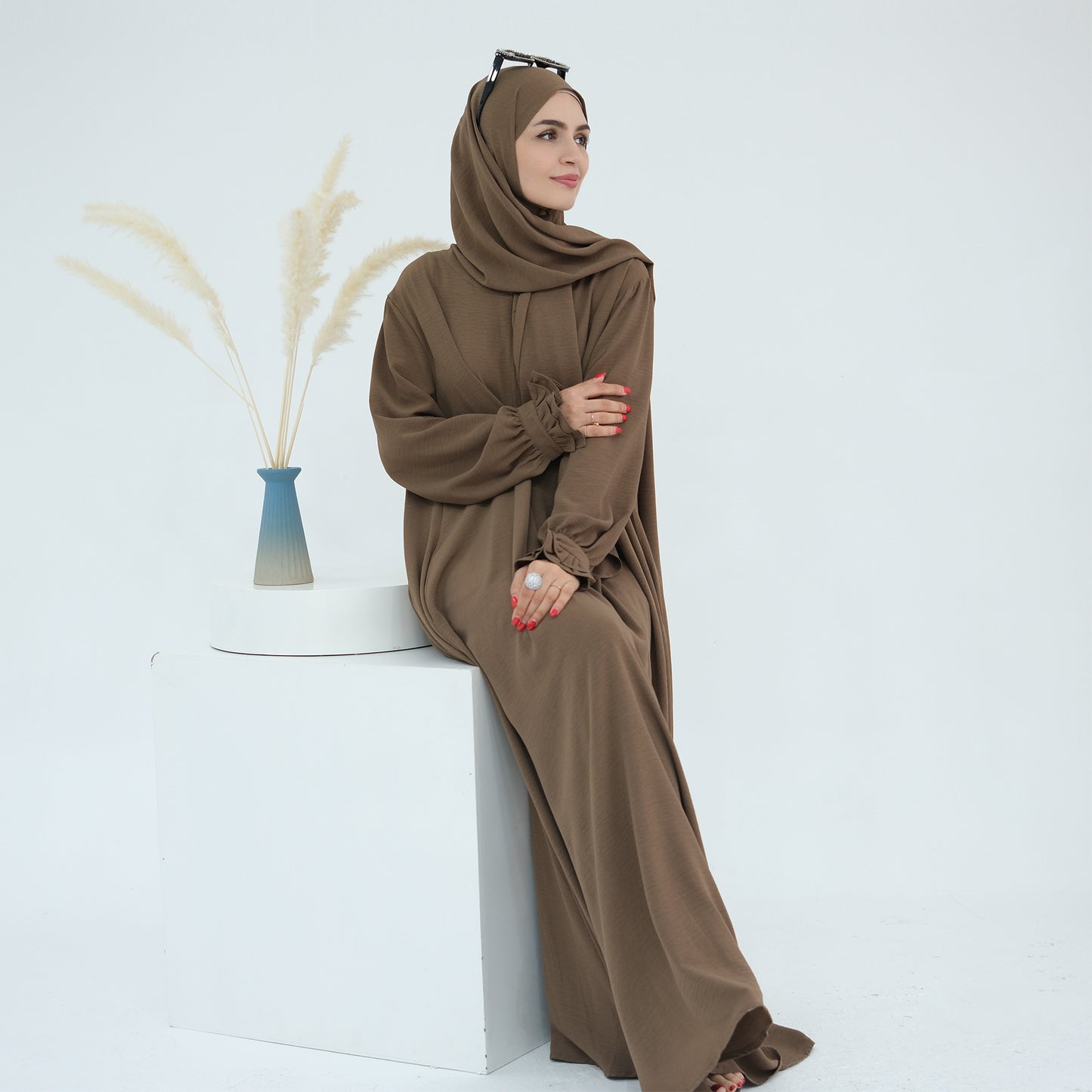 Head Wrap Dress Dubai Turkey Collection