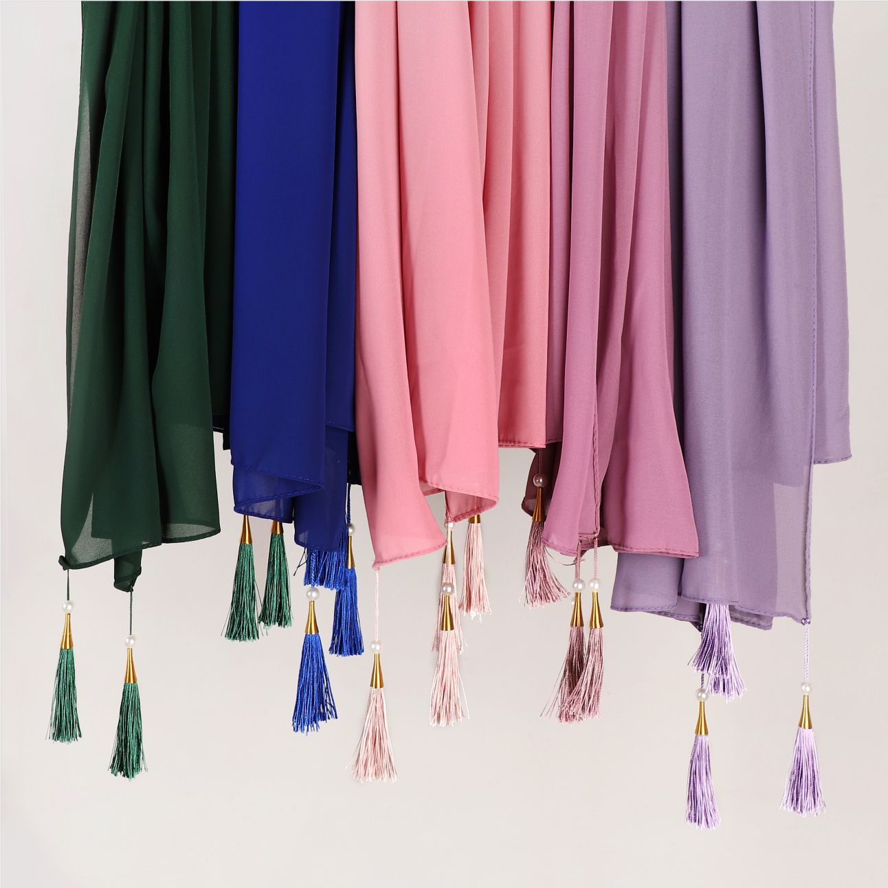 Tassel Corner Lightweight Fashion Scarf Women