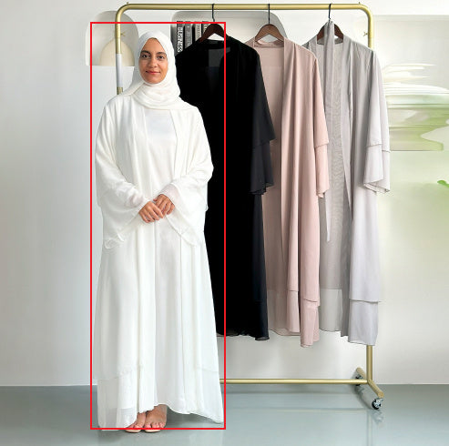 Breathable Cardigan Robe Dress Dubai Style