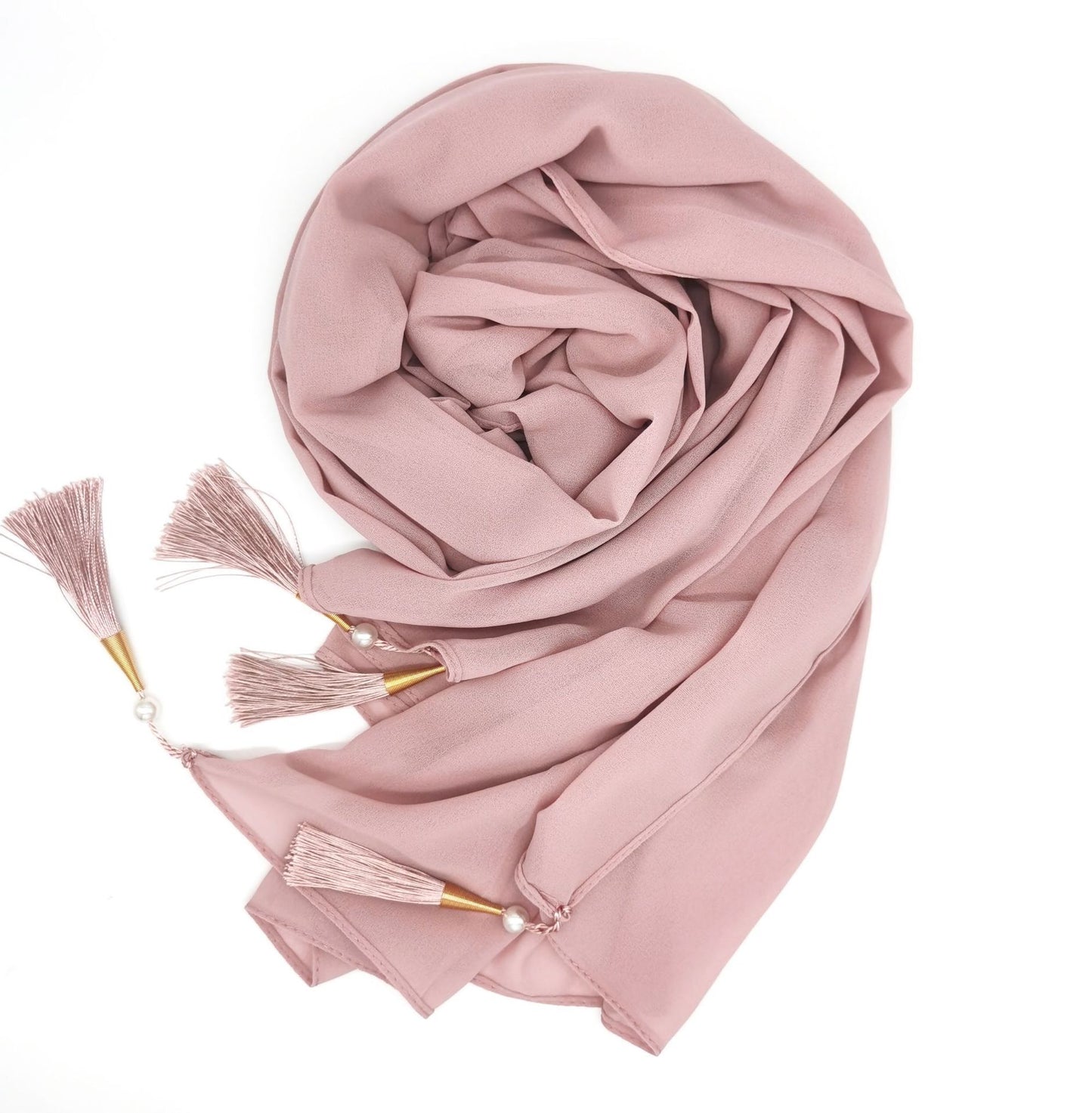 Tassel Corner Lightweight Fashion Scarf Women