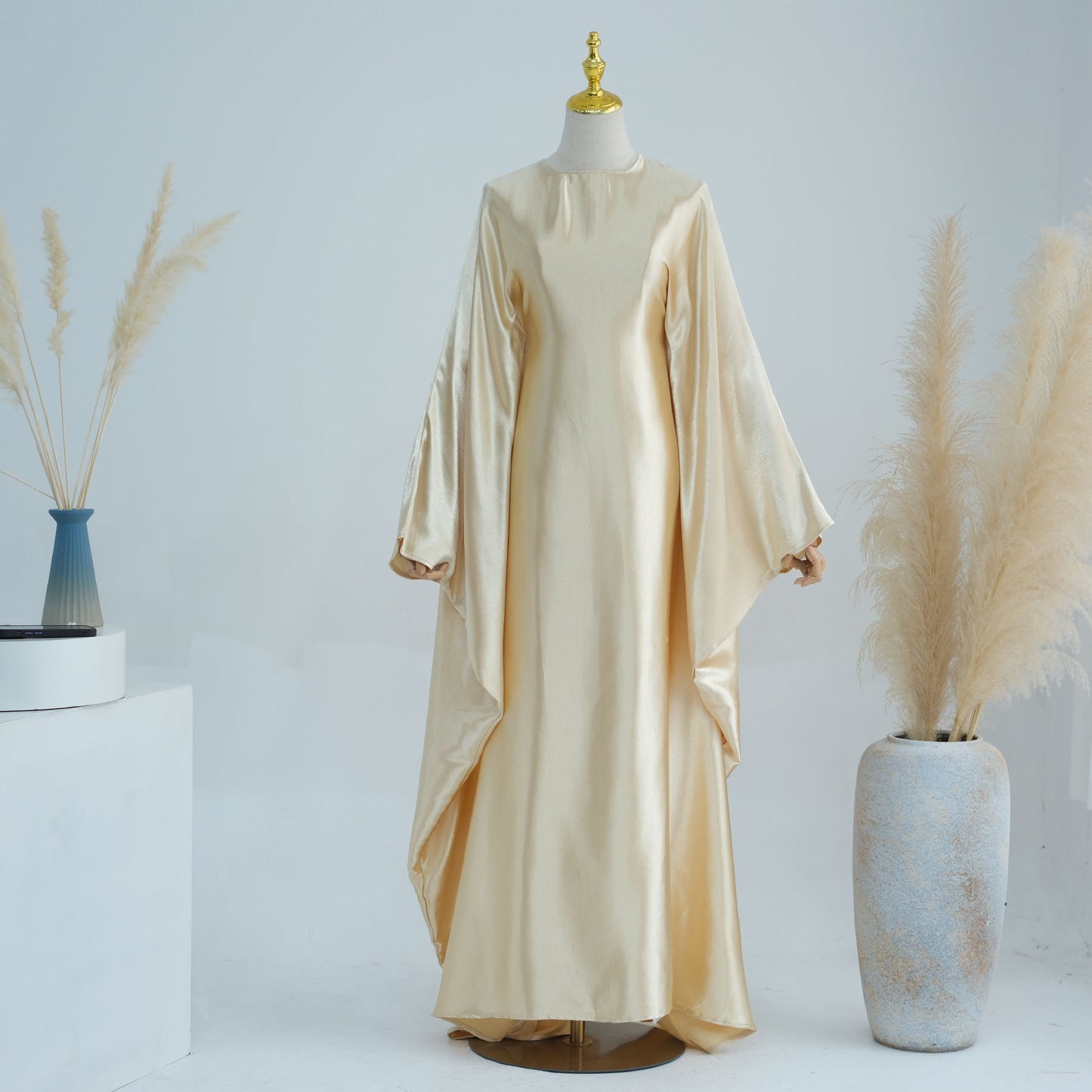 Bright Elegant Long Dress for Dubai Women