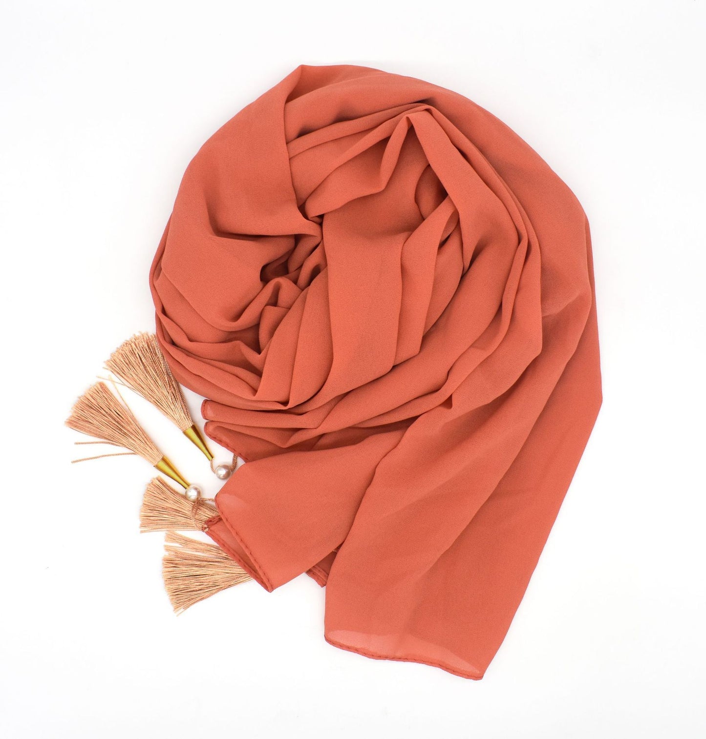 Tassel Corner Lightweight Fashion Scarf Women