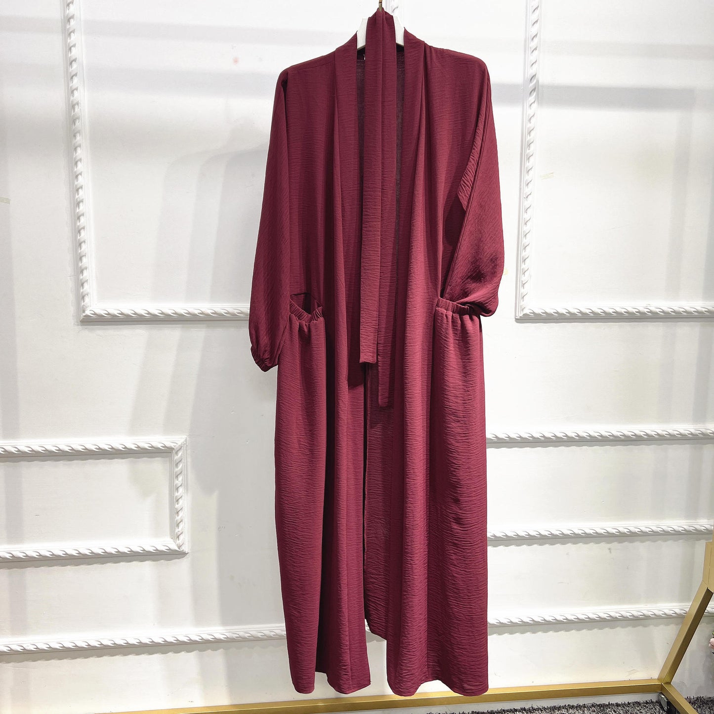 Lace-Up Cardigan Summer Elegant Dubai Dress