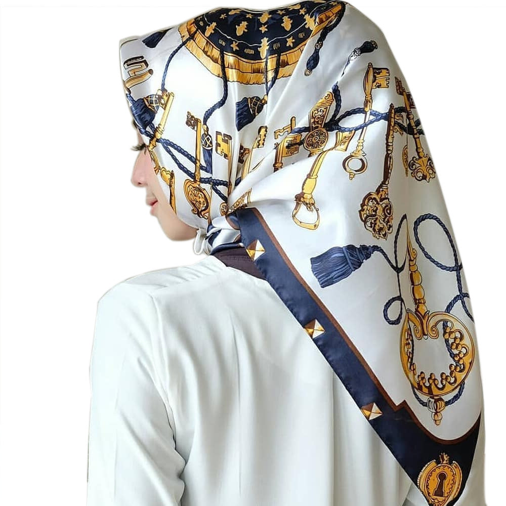 Big Square Fashion Simulation Silk Scarf Women