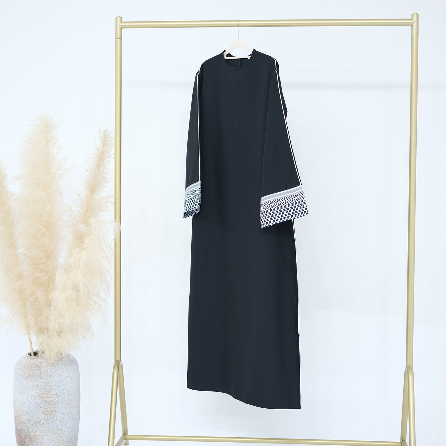 Stitching Series Elegant Robe Dress Dubai
