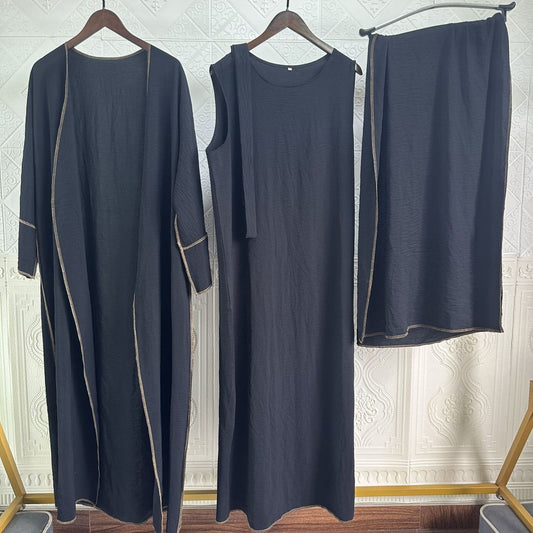 Cardigan Dress With Inner Wear Dubai Style