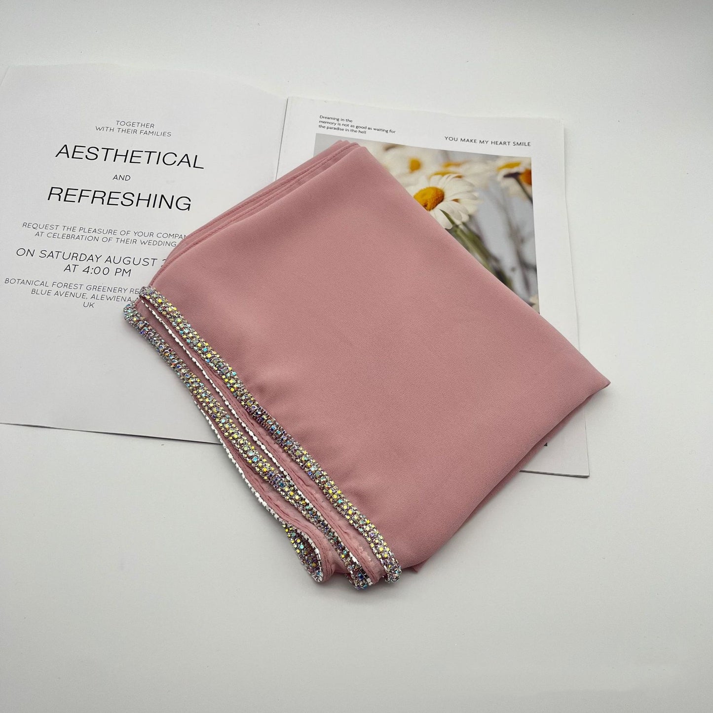 Chiffon Chain Print Ethnic Style Fashion Scarf
