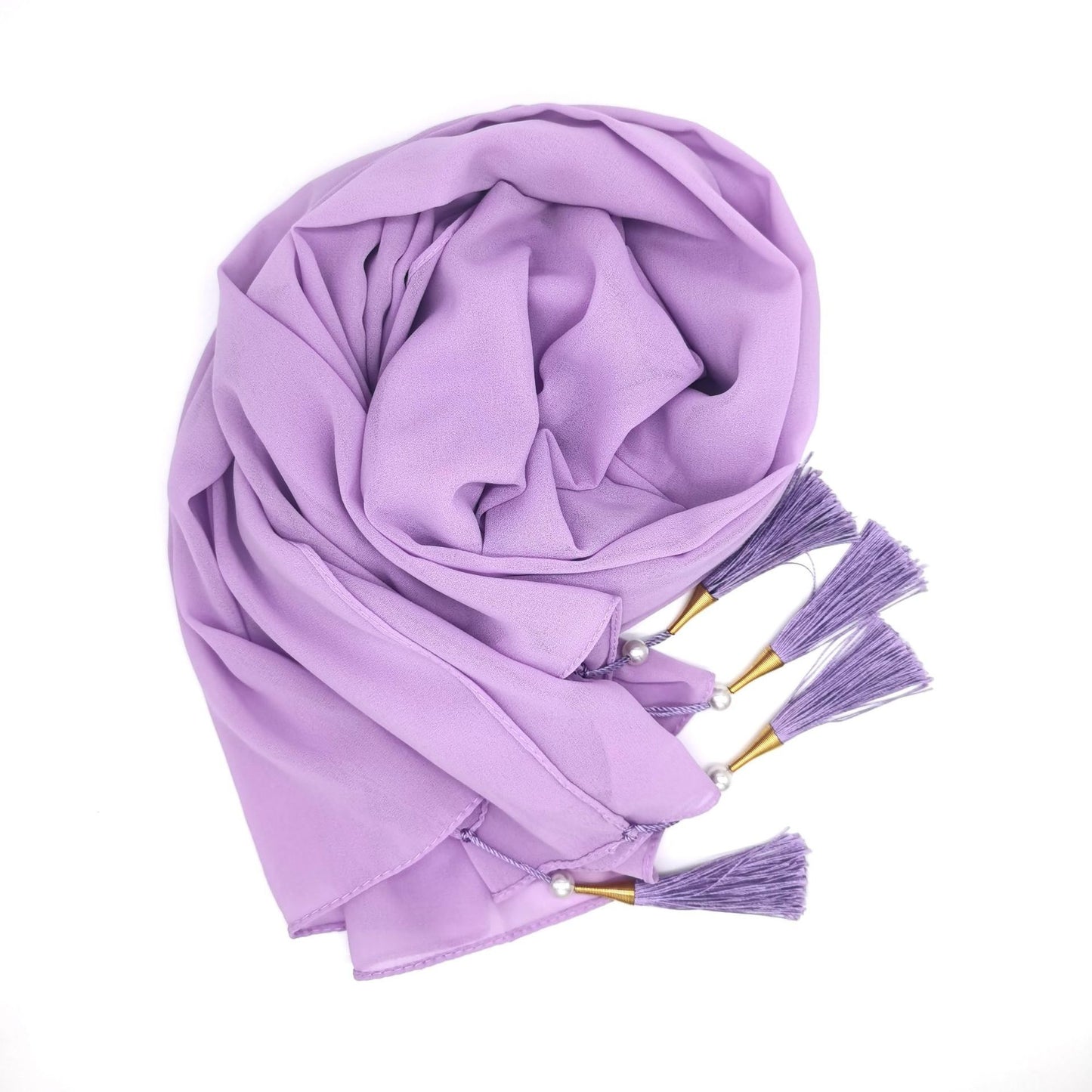 Tassel Corner Lightweight Fashion Scarf Women