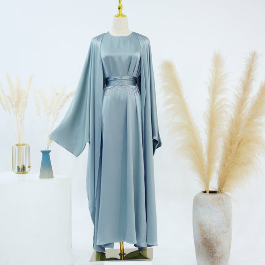 Crystal Chain Dubai Two-Piece Suit for Women