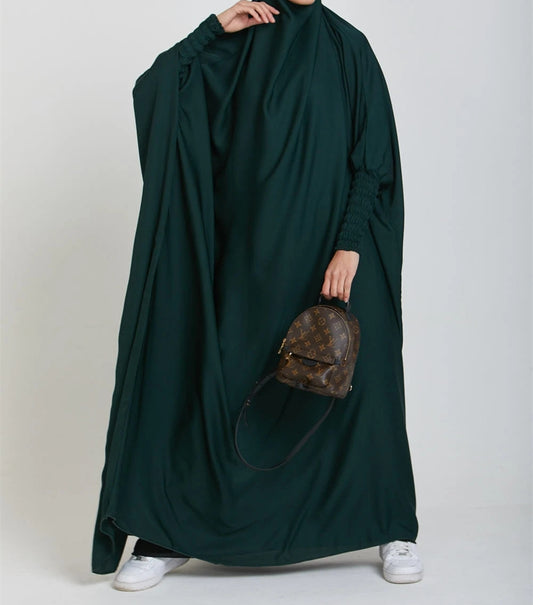 Plus Size Turkish Dubai Long Robe Dress for Women