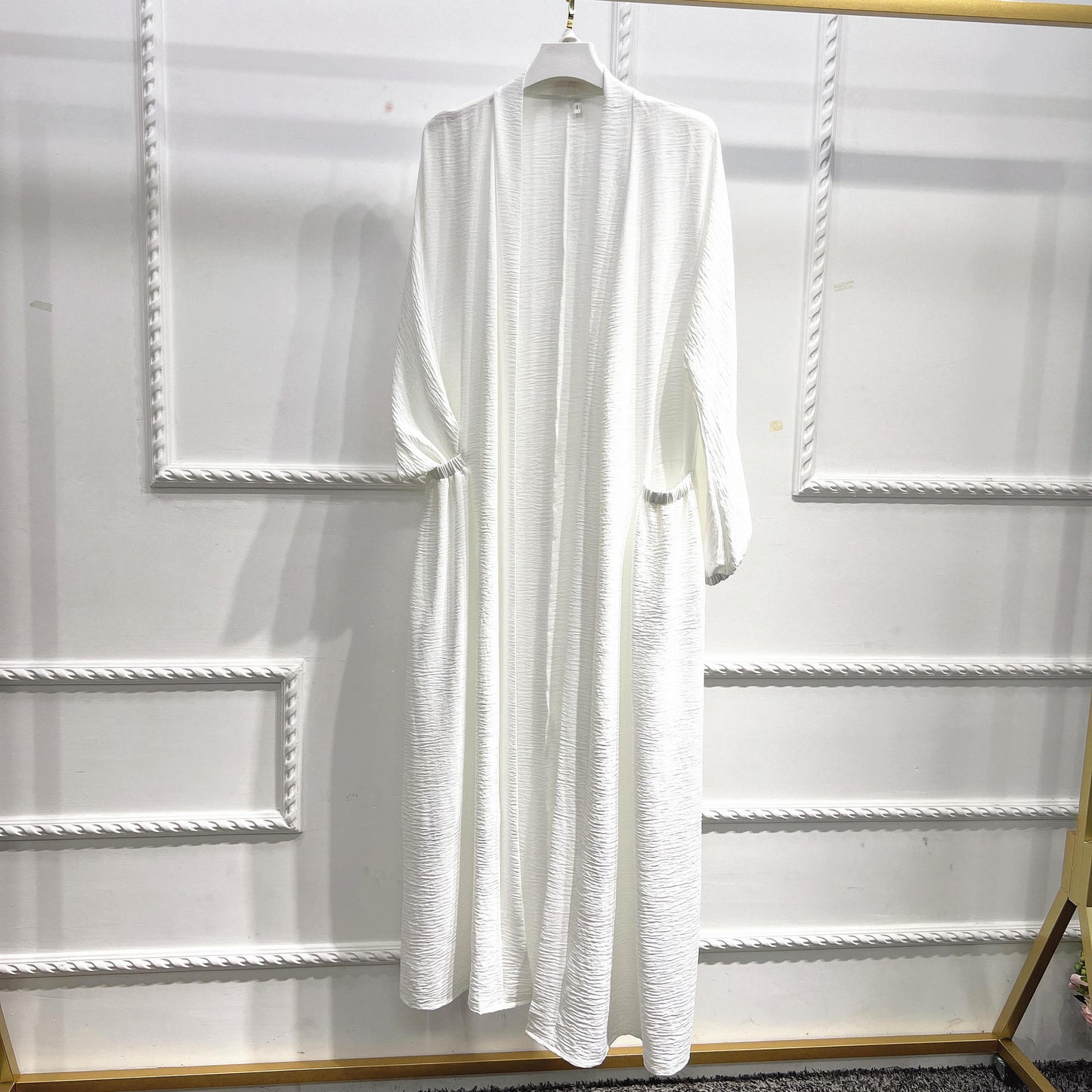 Lace-Up Cardigan Summer Elegant Dubai Dress