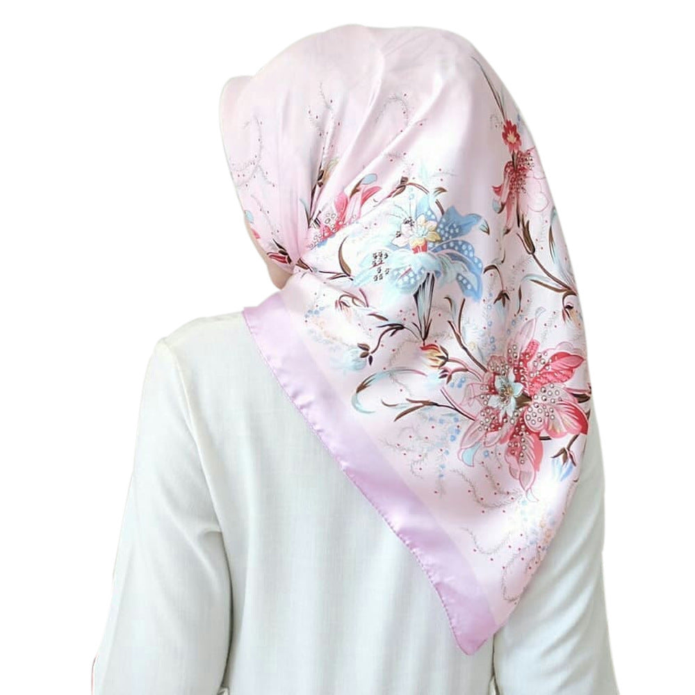 Big Square Fashion Simulation Silk Scarf Women