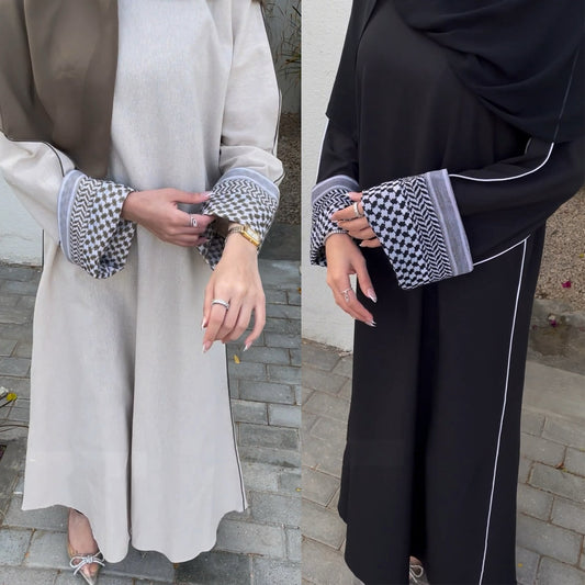 Stitching Series Elegant Robe Dress Dubai