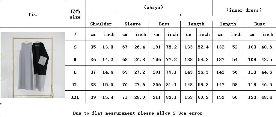 Stitching Elegant Turkish Robe Dress Dubai