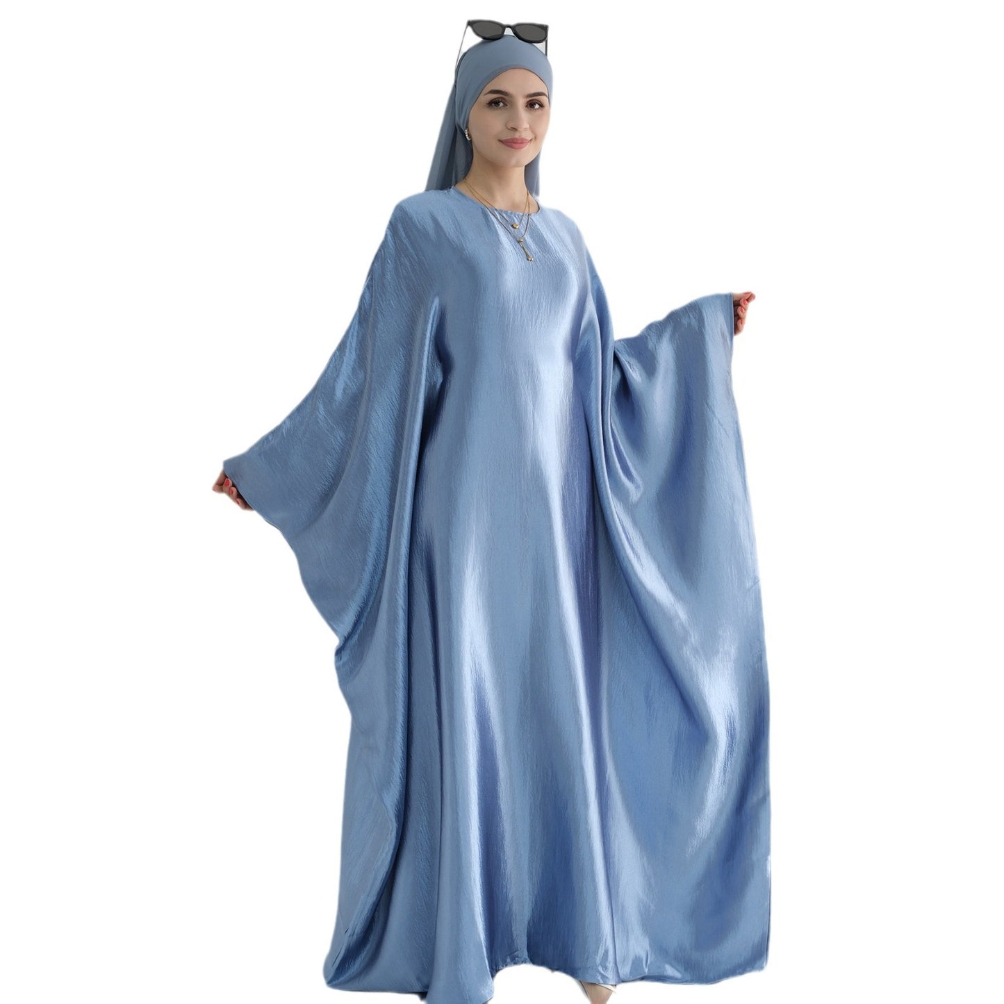 Bright Elegant Long Dress for Dubai Women