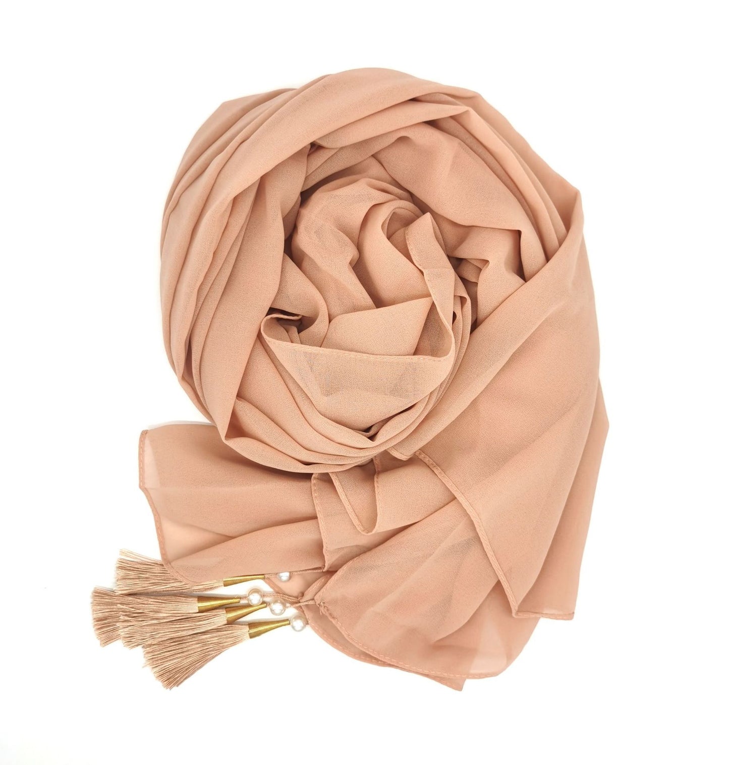 Tassel Corner Lightweight Fashion Scarf Women