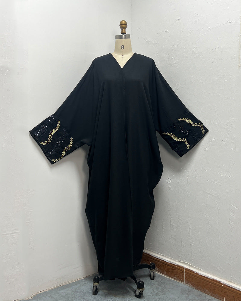 Middle East Dubai Embroidery Robe Fashion Outerwear