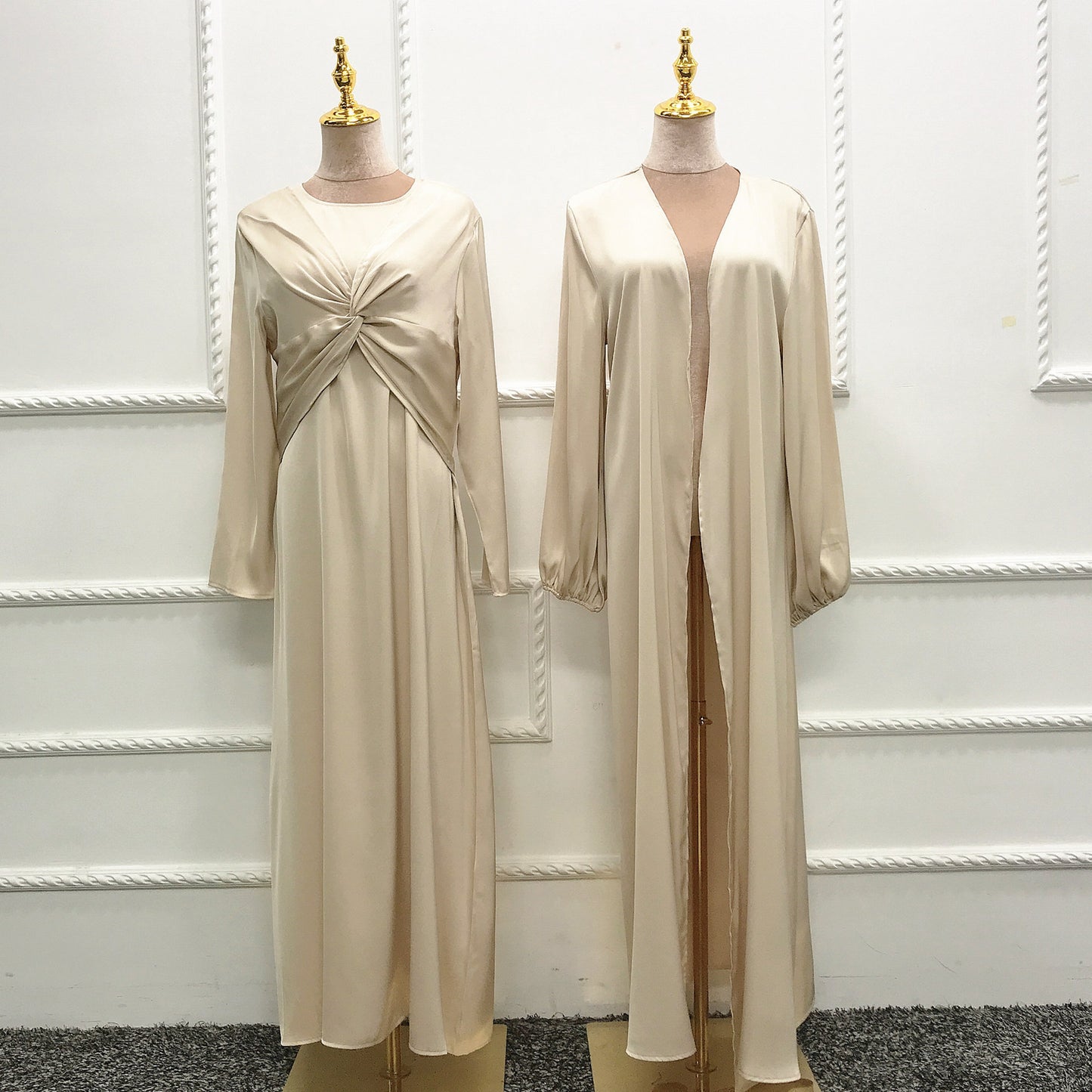 Two-Piece Set Dress Cardigan Suit Dubai