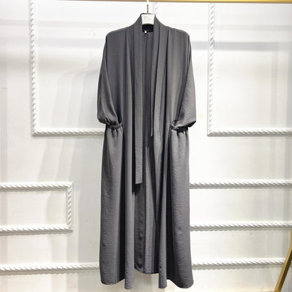 Lace-Up Cardigan Summer Elegant Dubai Dress