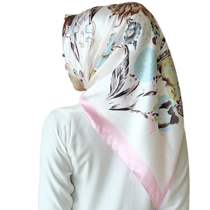 Big Square Fashion Simulation Silk Scarf Women