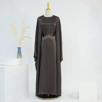 Crystal Chain Dubai Two-Piece Suit for Women