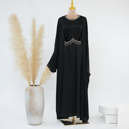 Crystal Chain Dubai Two-Piece Suit for Women