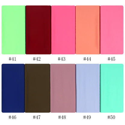 Pearl Chiffon Monochrome Women Scarf