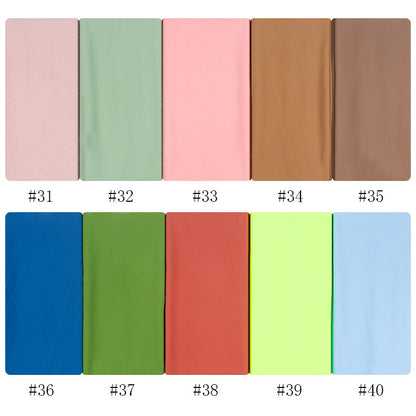 Pearl Chiffon Monochrome Women Scarf