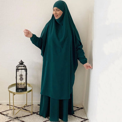 Dubai Robe Dress Suit Two-Piece Women’s Set