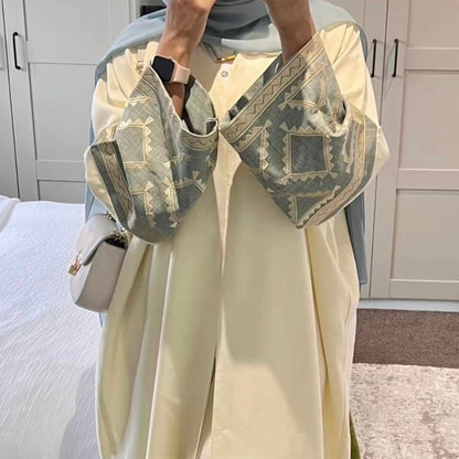 Elegant Turkish Cardigan Robe Dress Dubai