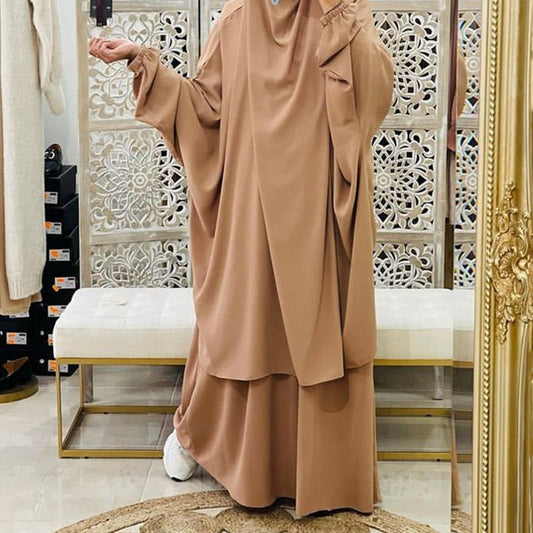 Dubai Robe Dress Suit Two-Piece Women’s Set