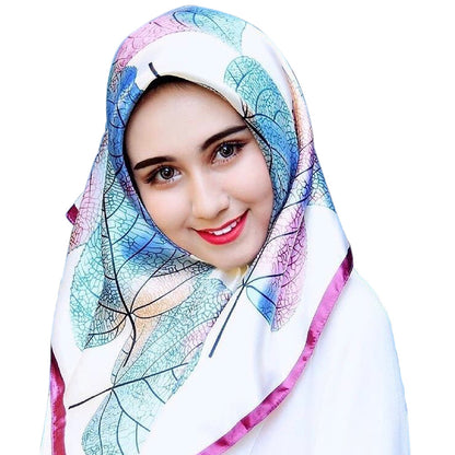 Big Square Fashion Simulation Silk Scarf Women