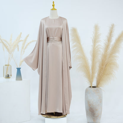 Crystal Chain Dubai Two-Piece Suit for Women