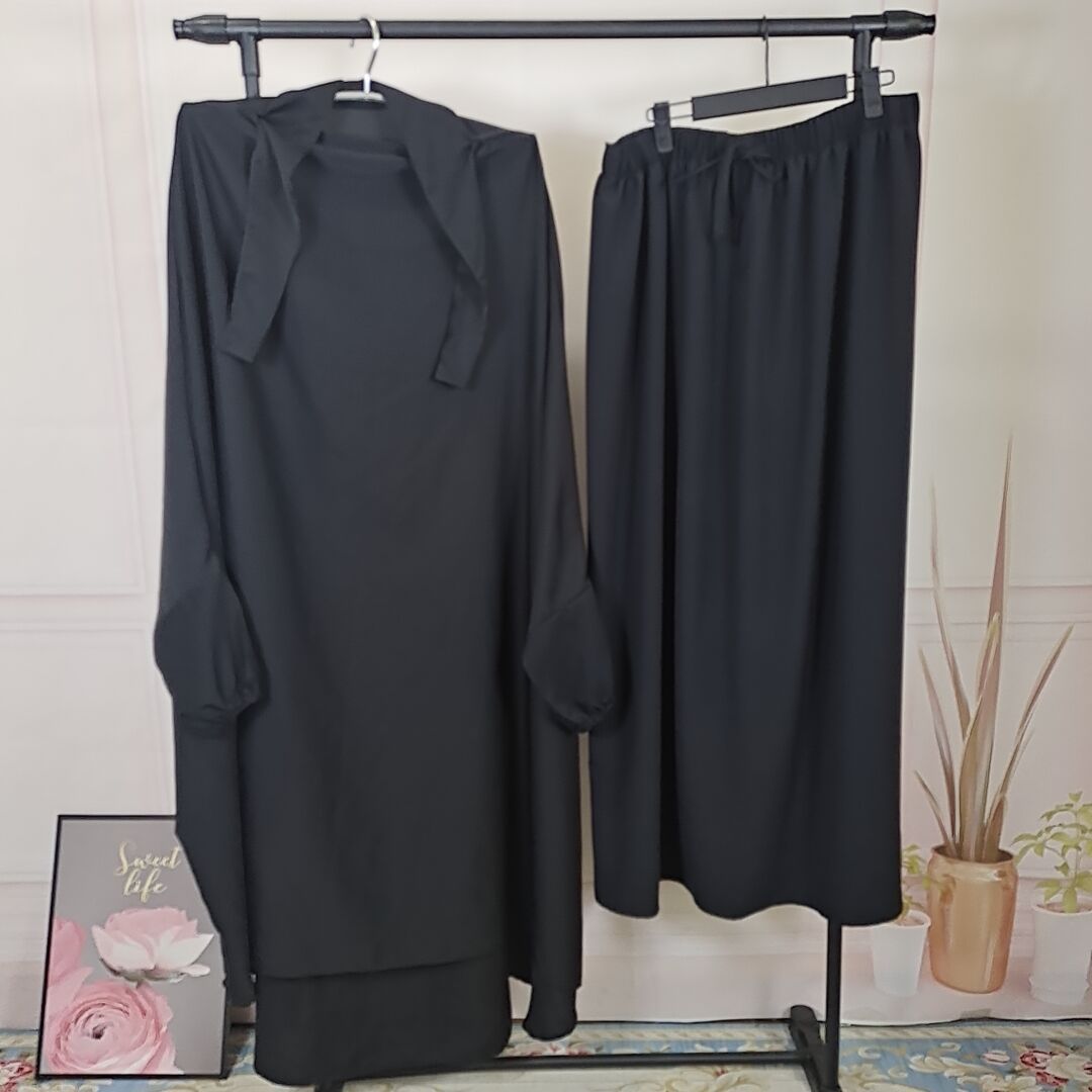 Dubai Robe Dress Suit Two-Piece Women’s Set