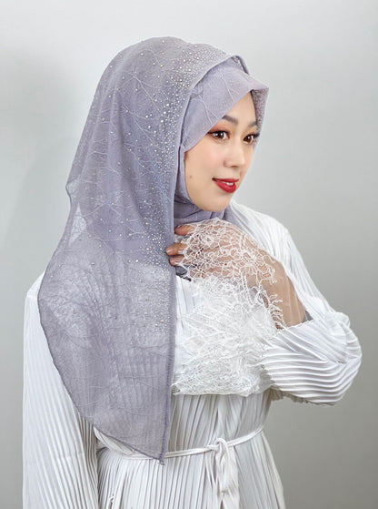Light Diamond Women’s Baotou Fashion Scarf