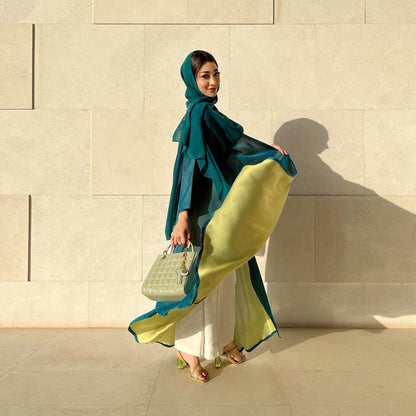 Chiffon Robe Dress Multi-Color Dubai Fashion