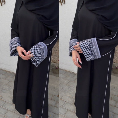 Stitching Series Elegant Robe Dress Dubai