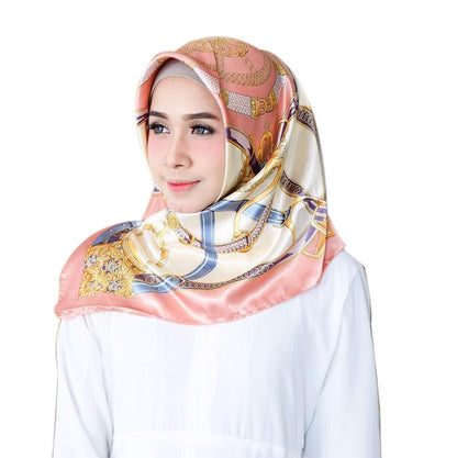 Big Square Fashion Simulation Silk Scarf Women