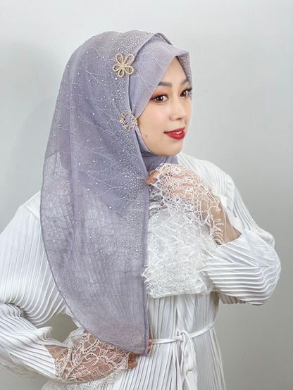 Light Diamond Women’s Baotou Fashion Scarf