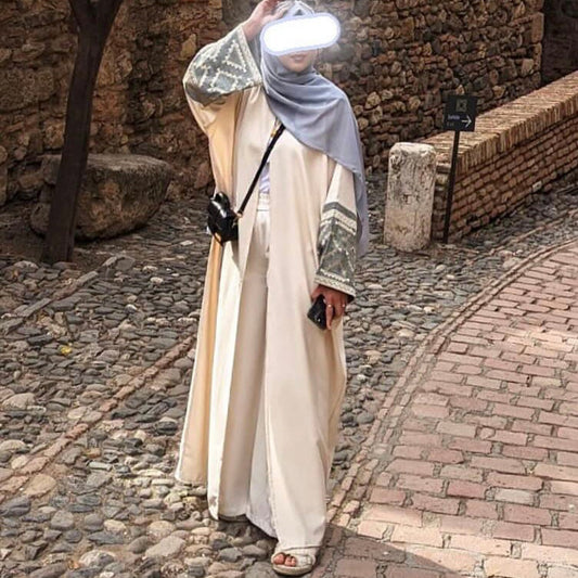 Elegant Turkish Cardigan Robe Dress Dubai