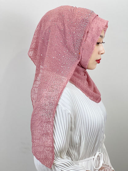 Light Diamond Women’s Baotou Fashion Scarf