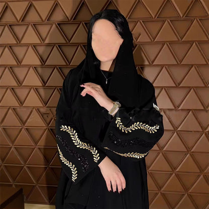 Middle East Dubai Embroidery Robe Fashion Outerwear