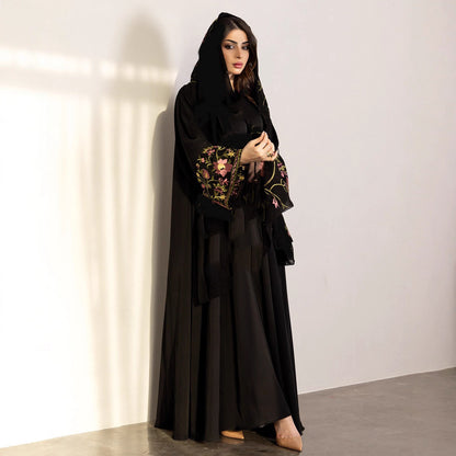 Women Embroidered Robe Outerwear Dubai Wear