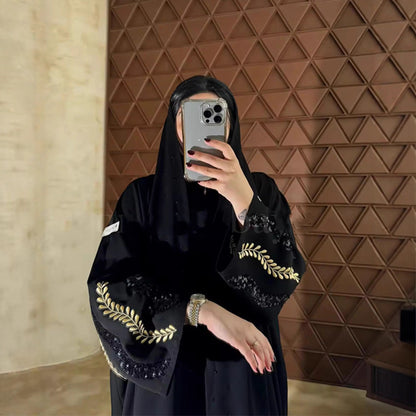 Middle East Dubai Embroidery Robe Fashion Outerwear